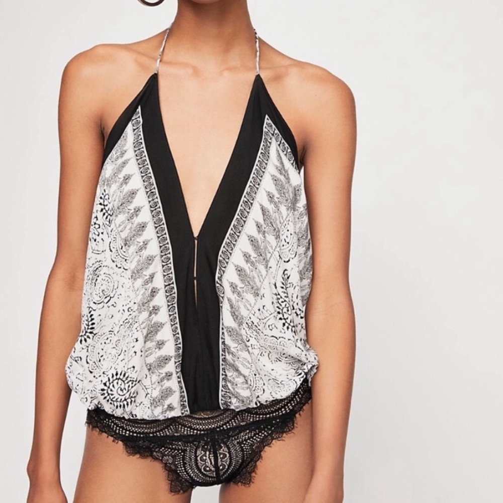 Free People Borderline Bodysuit | S
